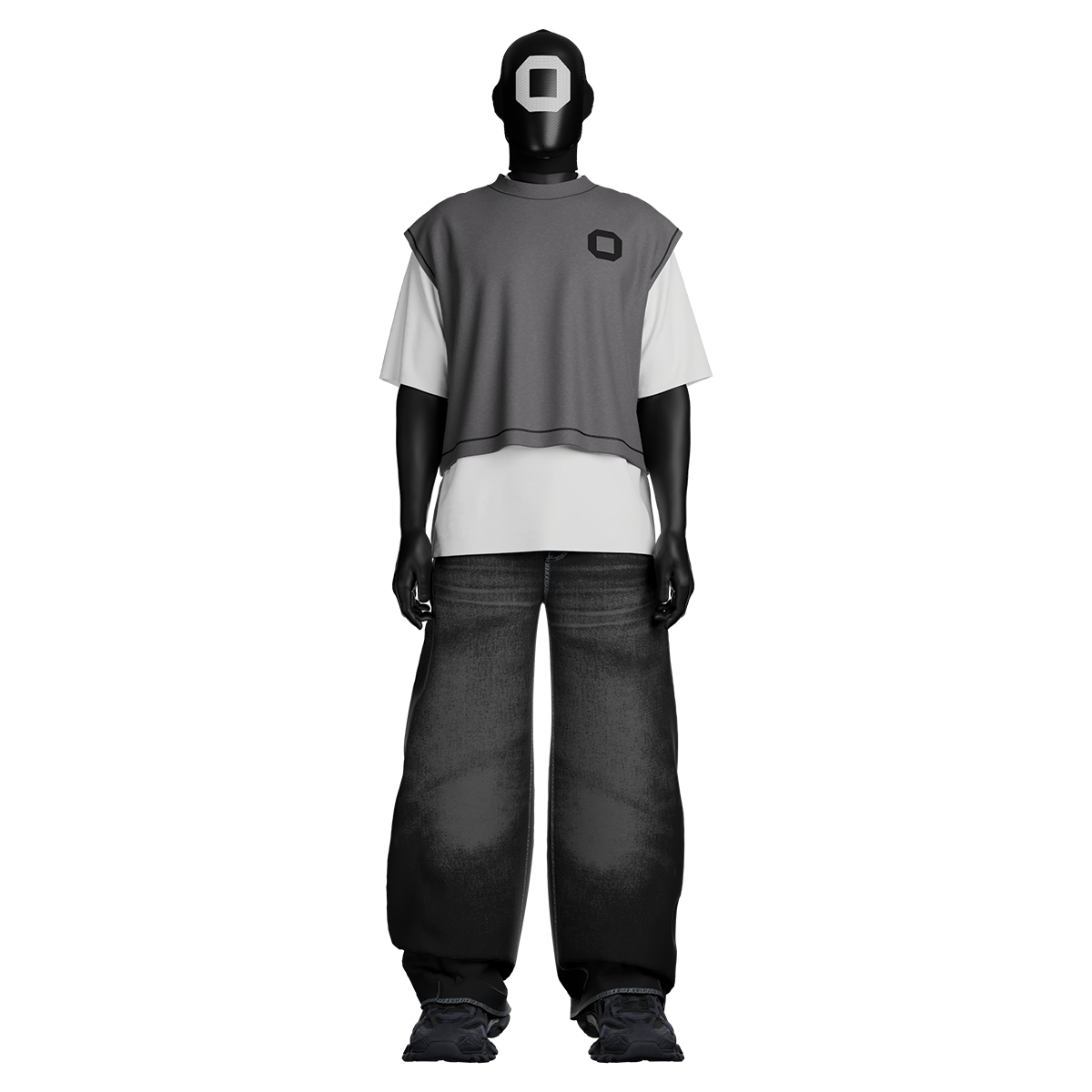 SLEEVELESS TEE SQUARED