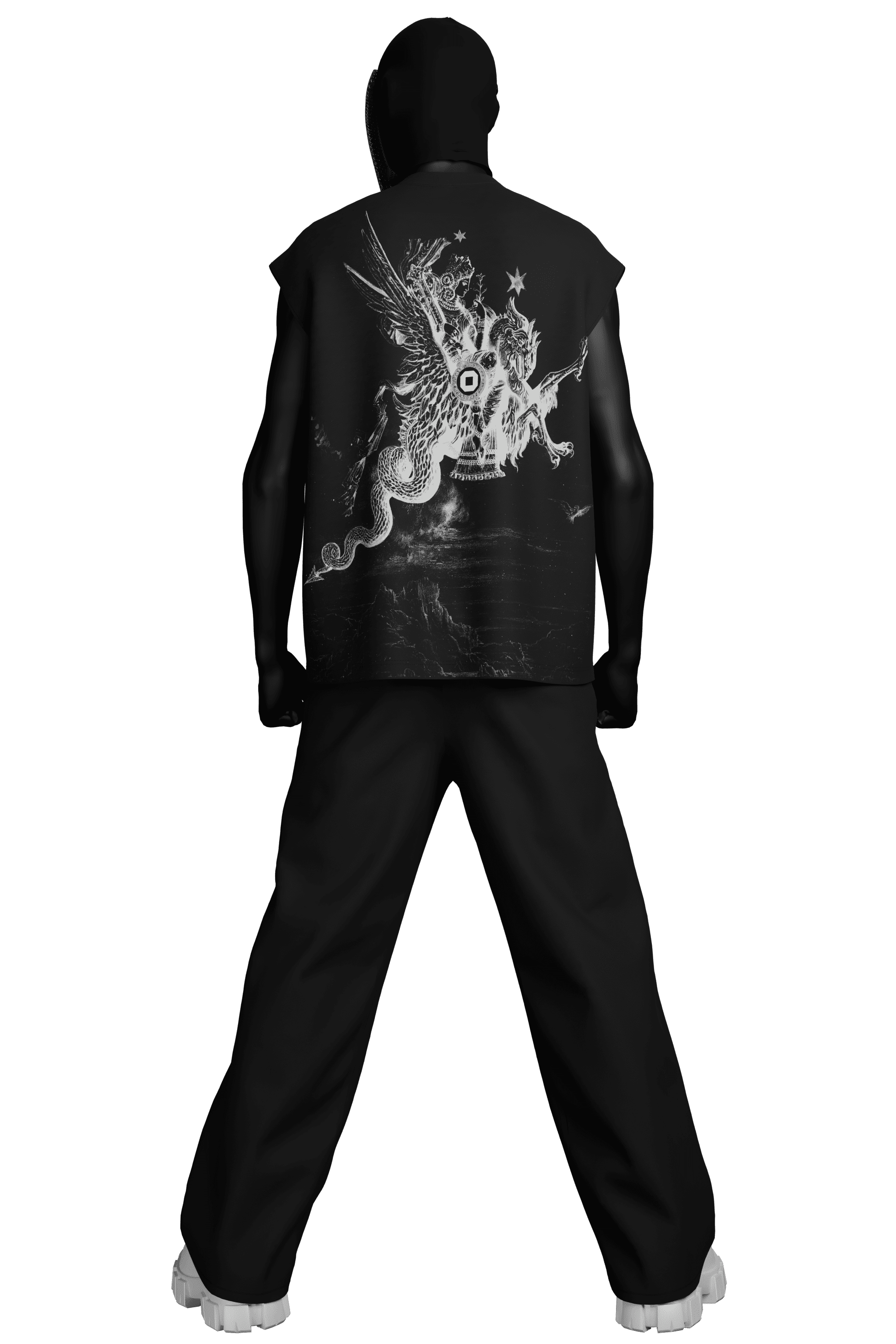 Celestial Uproar Sleeveless Tee - Offthing