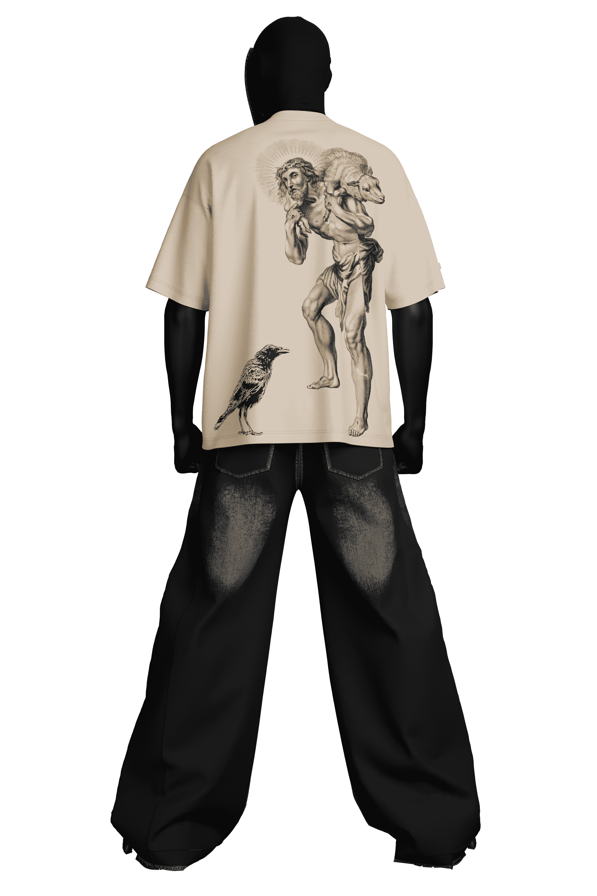 Lamb of Burden – T-Shirt - Offthing